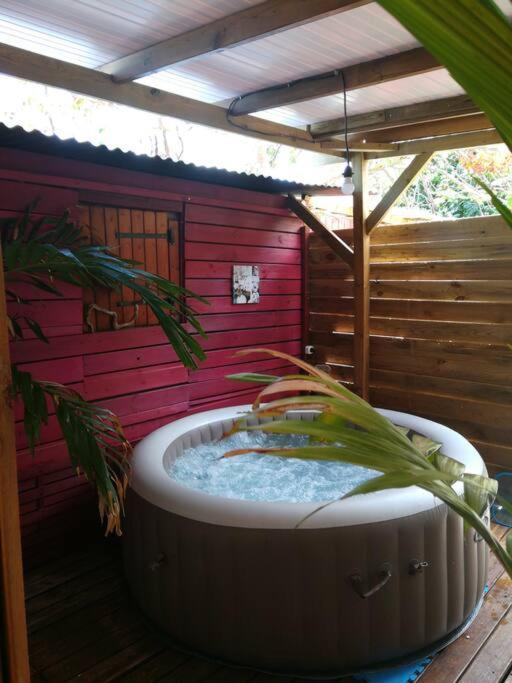 Bungalow Atypique Ti Bambou A 500M De La Plage Сен-Ан Екстериор снимка