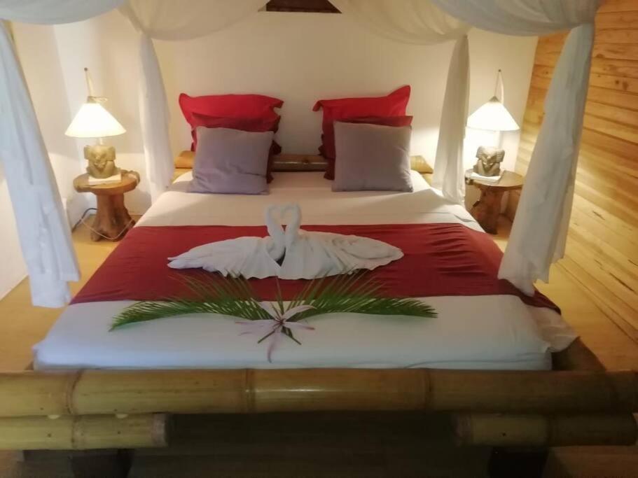 Bungalow Atypique Ti Bambou A 500M De La Plage Сен-Ан Екстериор снимка